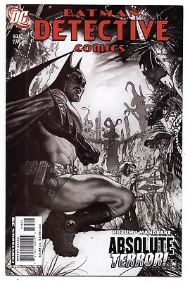 Buy Batman Detective Comics #835 ABSOLUTE TERROR! DC 2007 We Combine Shipping • 1.59£