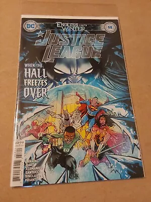 Buy Justice League #58 (2020) 1st Printing Bagged & Boarded Main Cover Dc Comics • 2.30£
