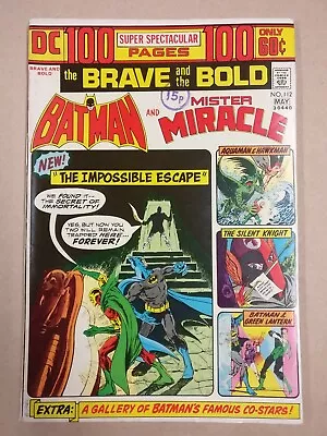 Buy The Brave And The Bold #112 Batman Mister Miracle (1974) • 12.99£