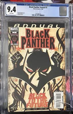 Buy Black Panther Annual 1 CGC 9.4  1st Shuri As Black Panther Key (Cracked!!) • 35.58£