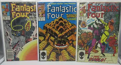 Buy Fantastic Four #307,310,316 (1987) Ms Marvel, Diablo, 1st App Of She-Thing • 9.48£
