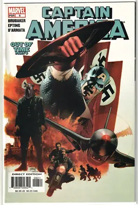 Buy Captain America #6 First Print Nm 1st App Winter Soldier Marvel Comics 2005 • 59.95£