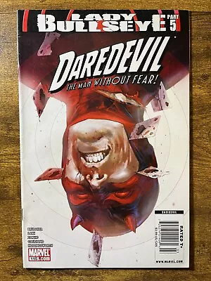 Buy Daredevil ￼115 Extremely Rare Newsstand Variant Lady Bullseye Marvel 2009 L • 16.05£