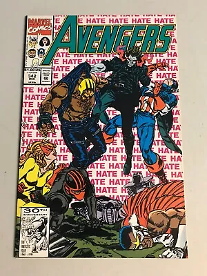 Buy The Avengers #342 Nm Marvel 1990 Copper Age • 2.36£