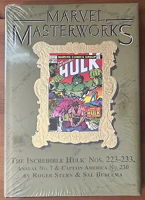 Buy Marvel Masterworks Vol. 294 Incredible Hulk! DM Variant- Only 675 Copies SEALED! • 55.34£