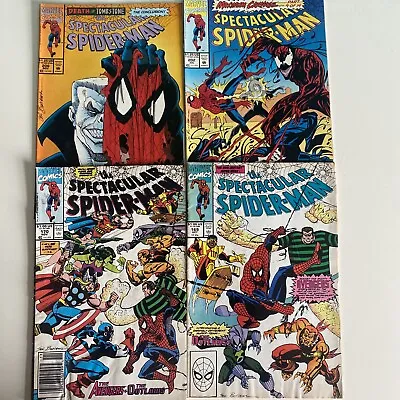Buy Spectacular Spider-Man #169, 170, 202, 206  1993 4 Comics • 9.99£