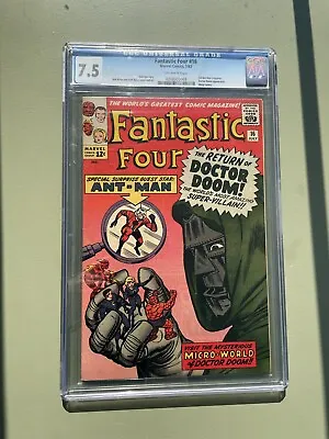Buy Fantastic Four #16 CGC 7.5, 1st Quantum Realm, 1st Ant-Man Crossover, Dr Doom • 1,365£