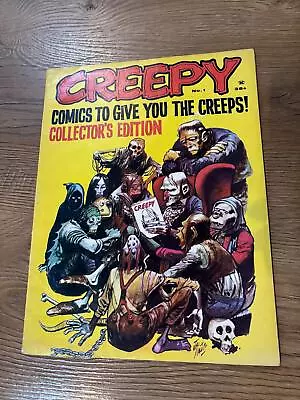 Buy Creepy #1 - Warren Magazines - 1964 - Premiere First Issue Collector's Edition • 49.95£