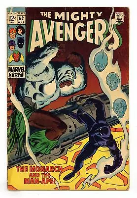 Buy Avengers #62 GD 2.0 1969 • 25.30£