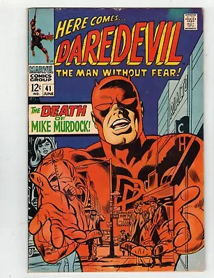 Buy Daredevil 41 Death Of Mike Murdock  Fine+ • 15.99£