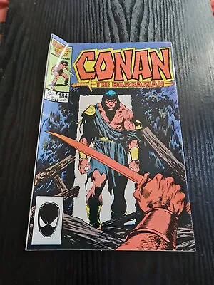 Buy Marvel Comics Conan The Barbarian #184 (1986) 1st Print  • 4.75£