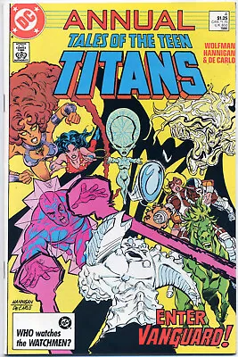 Buy Tales Of The Teen Titans Annual #4 (dc 1986) Near Mint First Print White Pages • 5.50£