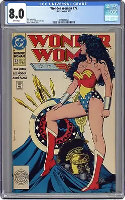 Buy Wonder Woman #72 CGC 8.0 1993 4023252020 • 70.16£
