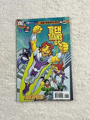 Buy Teen Titans Go #46 Wildfire DC Comics 2007 Cartoon Network Low Print NM • 12.61£