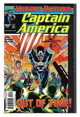 Buy Captain America #3 (Vol 3) : NM- :  Museum Piece  : Heroes Return • 1.75£