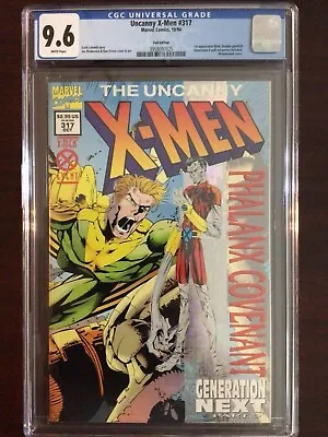 Buy CGC 9.6 X-Men 317 First Blink Foil Edition White Pages • 40.21£