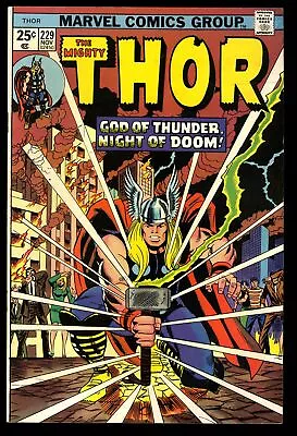 Buy Thor #229 VF- 7.5 Ad For Incredible Hulk #181! Marvel 1974 • 27.71£