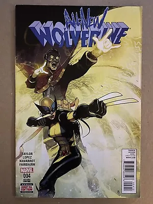 Buy All New Wolverine #4 2015 2nd Printing Marvel Comic Book X-23 Variant • 71.92£