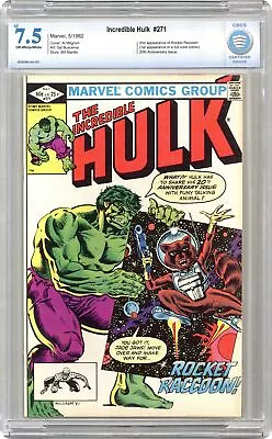 Buy Incredible Hulk #271D Direct Variant CBCS 7.5 1982 0006564-AA-001 • 131.92£