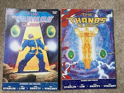 Buy Thanos Quest Books 1 & 2. Marvel. Jim Starlin.  • 25£