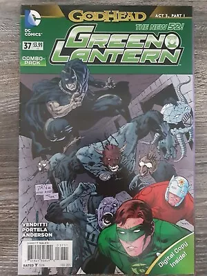 Buy Green Lantern #37 | DC Comics 2015 | Combo Pack Variant • 3.75£