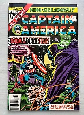 Buy Captain America Annual #3 (Jul 1976, Marvel) 1st Appearance Threkker VF • 20.02£