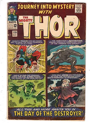 Buy Journey Into Mystery #119 (1965) - Grade 4.0 - 1st Appearance Warriors Three! • 71.37£