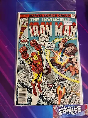 Buy Iron Man #93 Vol. 1 High Grade Newsstand Marvel Comic Book Cm76-120 • 16£