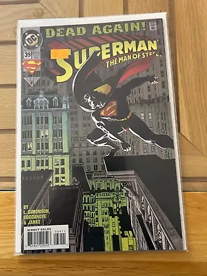 Buy Superman: The Man Of Steel #39 December 1994 Simonson / Bogdanove DC Comics • 5£