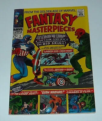 Buy 1966 Marvel FANTASY MASTERPIECES # 6 REPRINTS 1941 CAPTAIN AMERICA # 7 RED SKULL • 23.89£