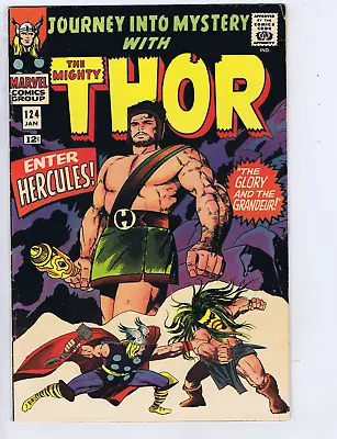 Buy Journey Into Mystery #124 Marvel 1966 '' Enter Hercules ! '' • 79.16£