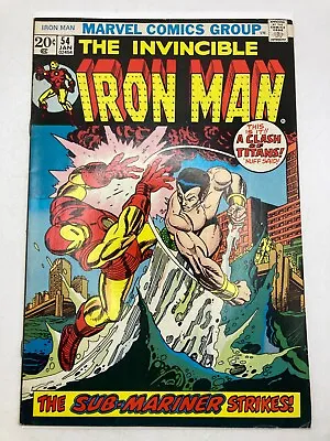 Buy Invincible IRON MAN #54 - 1973 -  1st Appearance Of Moondragon • 103.27£