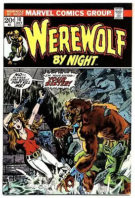 Buy WEREWOLF BY NIGHT #10 VF+, Marvel Comics 1973 • 79.43£