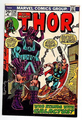 Buy The Mighty Thor #226 - 2nd Firelord - Galactus - 1974 - VF/NM • 39.52£