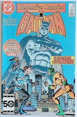 Buy Detective Comics #555 (1985) Batman Faces Flash Foes Cpt Boomerang/Mirror Master • 9.65£