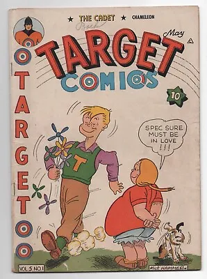 Buy Target Comics  Vol 5  #1  May 1944  Novelty Press  1 • 67.18£