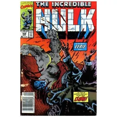 Buy Incredible Hulk (1968 Series) #368 Newsstand In VF Condition. Marvel Comics [y; • 4.09£