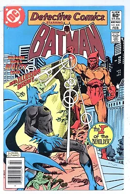 Buy Detective Comics 511 VFNM Batman! 1st MIRAGE! Vicki Vale! Robin! 1982 DC Q336 • 7.99£