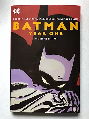 Buy Batman: Year One - The Deluxe Edition Hardcover (DC Comics) OOP • 37.33£