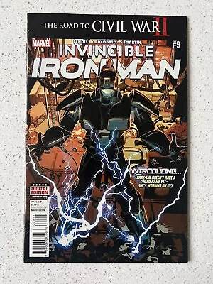 Buy Invincible Iron Man #9 (2015) 1st Full App Riri Williams Ironheart See Pictures • 13.54£