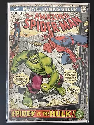 Buy Amazing Spider-Man #119 (Marvel) Vs HULK! Classic Romita • 56.03£