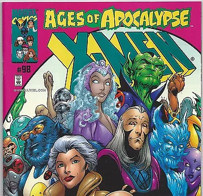 Buy Ages Of Apocalypse X-MEN #98 Future Of The X-Men Sept. 2000 In VF/NM Con. NS • 8.73£