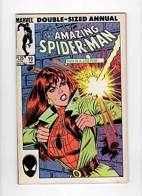 Buy Amazing Spider-Man Annual #19 Double Sized 1985 Marvel Comic Book Mary Jane FN+ • 7.92£