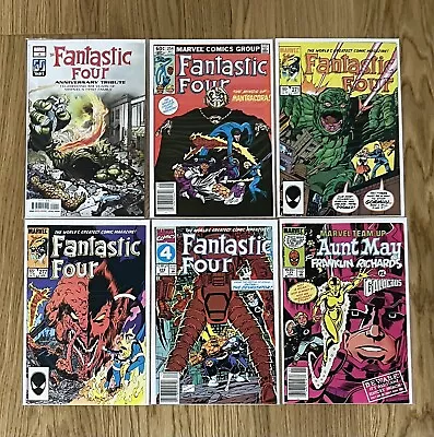 Buy Fantastic Four #1, 254, 271, 277, 359 & Marvel Team-Up 137 Aunt May Vs Galactus • 17.36£