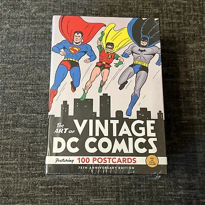 Buy The Art Of Vintage DC Comics - 100 Postcards - Sealed • 19.99£