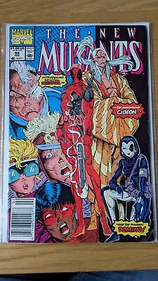Buy New Mutants # 98 Newsstand Variant - 1st Appearance Of Deadpool • 200£