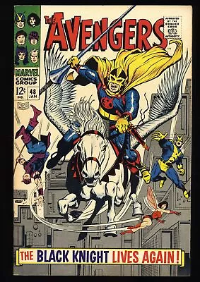 Buy Avengers #48 VF- 7.5 1st Appearance Of Black Knight! Marvel 1968 • 136.78£