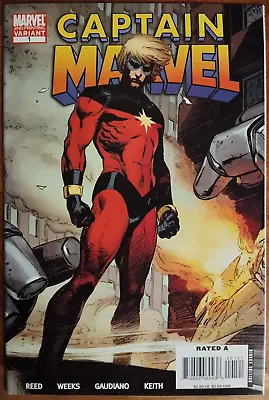 Buy Captain Marvel #1 (2007) / US Comic / Bagged & Boarded / 2nd Print • 5.13£