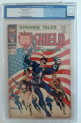 Buy Marvel Strange Tales #167. CGC- Plastic Cover Is Damaged. Please See Notes. • 39£