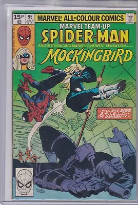 Buy Marvel Comics Marvel Team-up Vol. 1 #95 Jul 1980 1st App Mockingbird Bobbi Morse • 99.99£